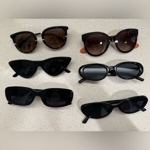 Rectangle sunglasses bundle